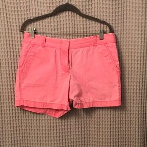 J. Crew Chino 5” Inseam Pink Shorts